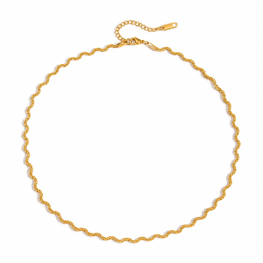 Gold Ripple Necklace | Chaos & Company