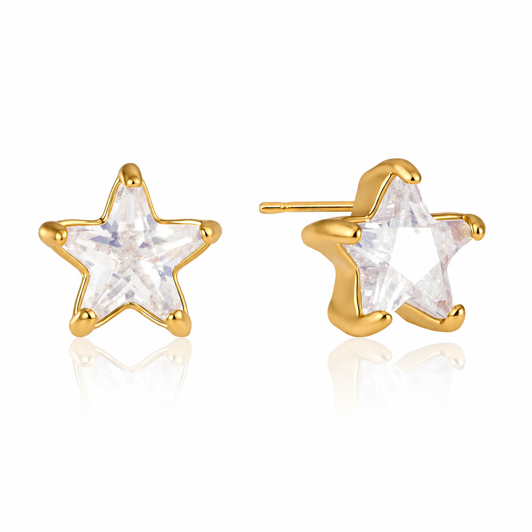 Stella Star Crystal Stud Earrings | Chaos & Company