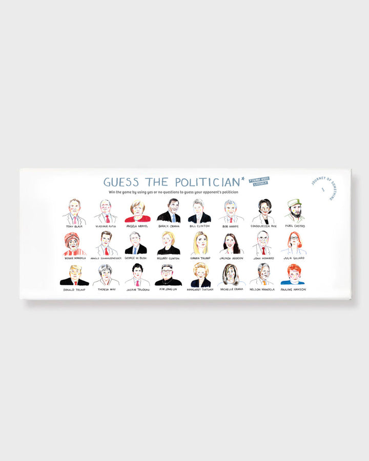 Journey of something guess the politician available from www.thecollectivenz.com