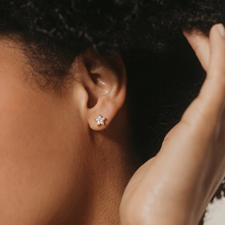 Stella Star Crystal Stud Earrings | Chaos & Company