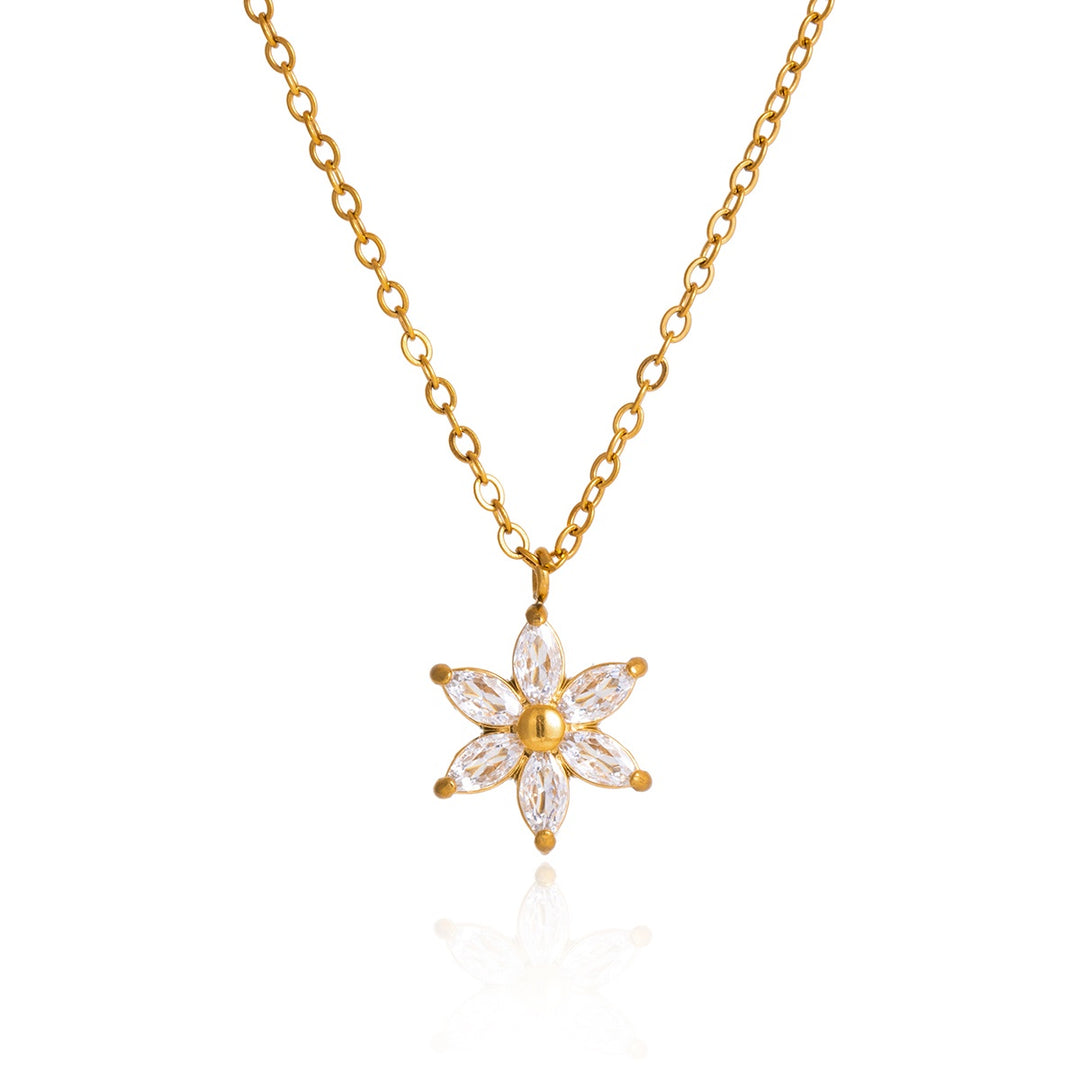 Gold Poppy Necklace  | Chaos & Company
