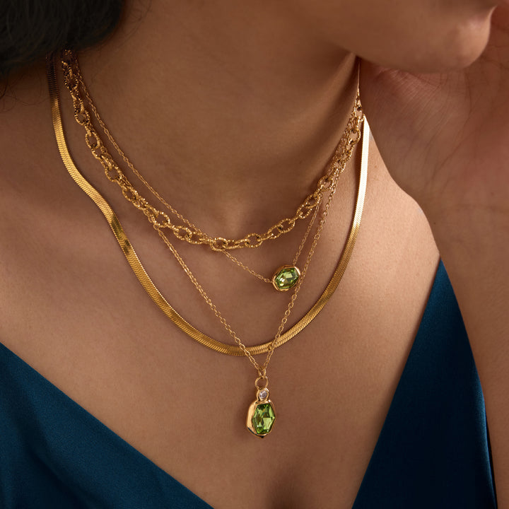 Isla Green Necklace | Chaos & Company