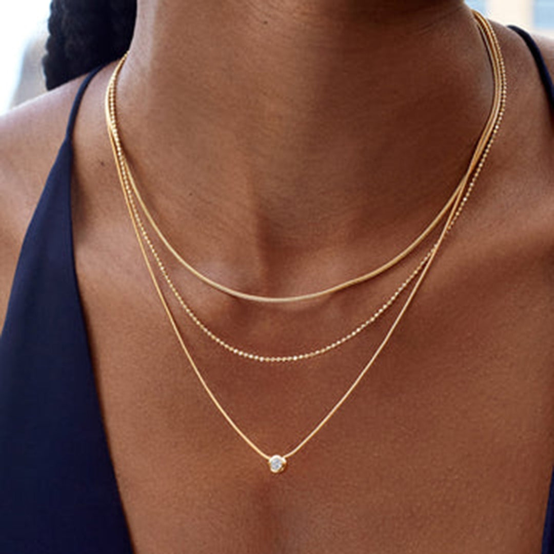 Layered Link Necklace | Chaos & Company (Gold or Silver)