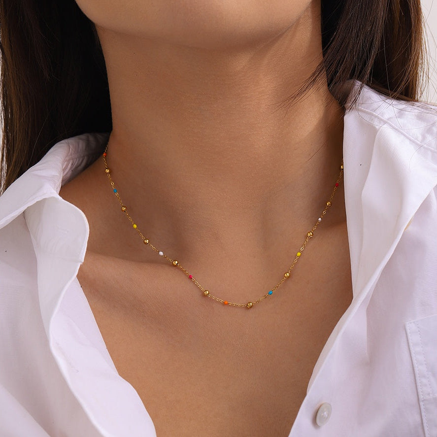 Confetti Bead Necklace | Chaos & Company