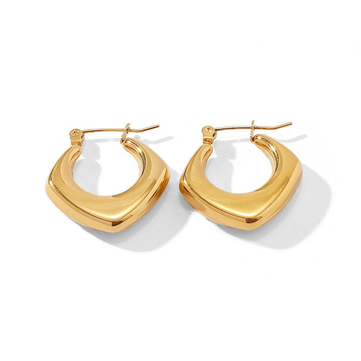 Rhodes Gold  Hoops | Chaos & Company