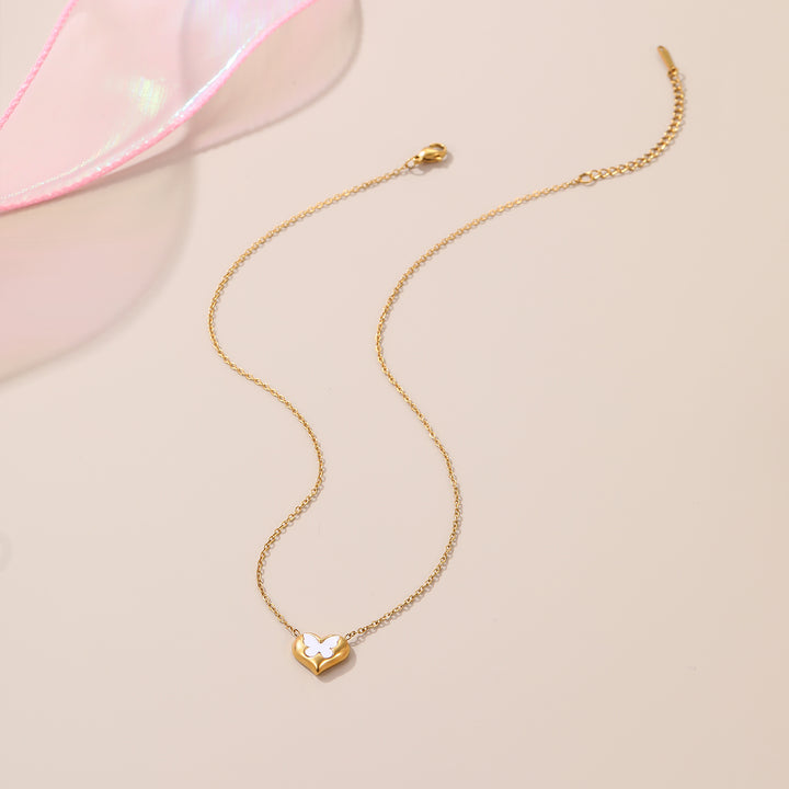 Gold Heart Kids Necklace | Collective Kids