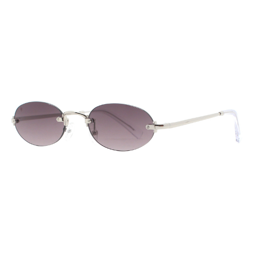 Paradiso Silver Brown Smoke Sunglasses | Reality