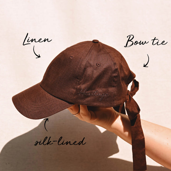 Bedhead Bow Tie Cap - Espresso