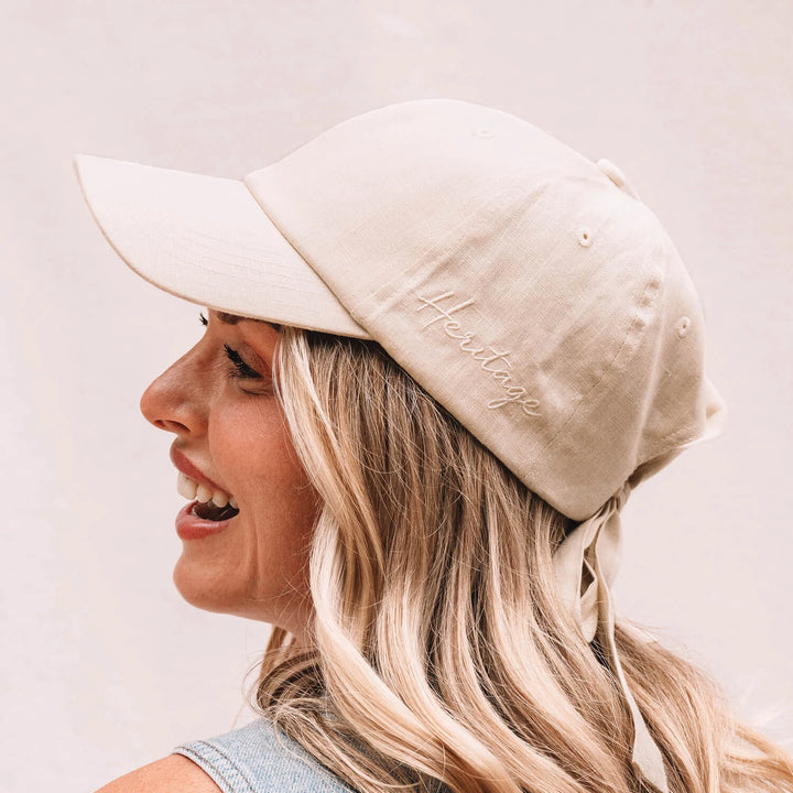 Bedhead Bow Tie Cap - Flax