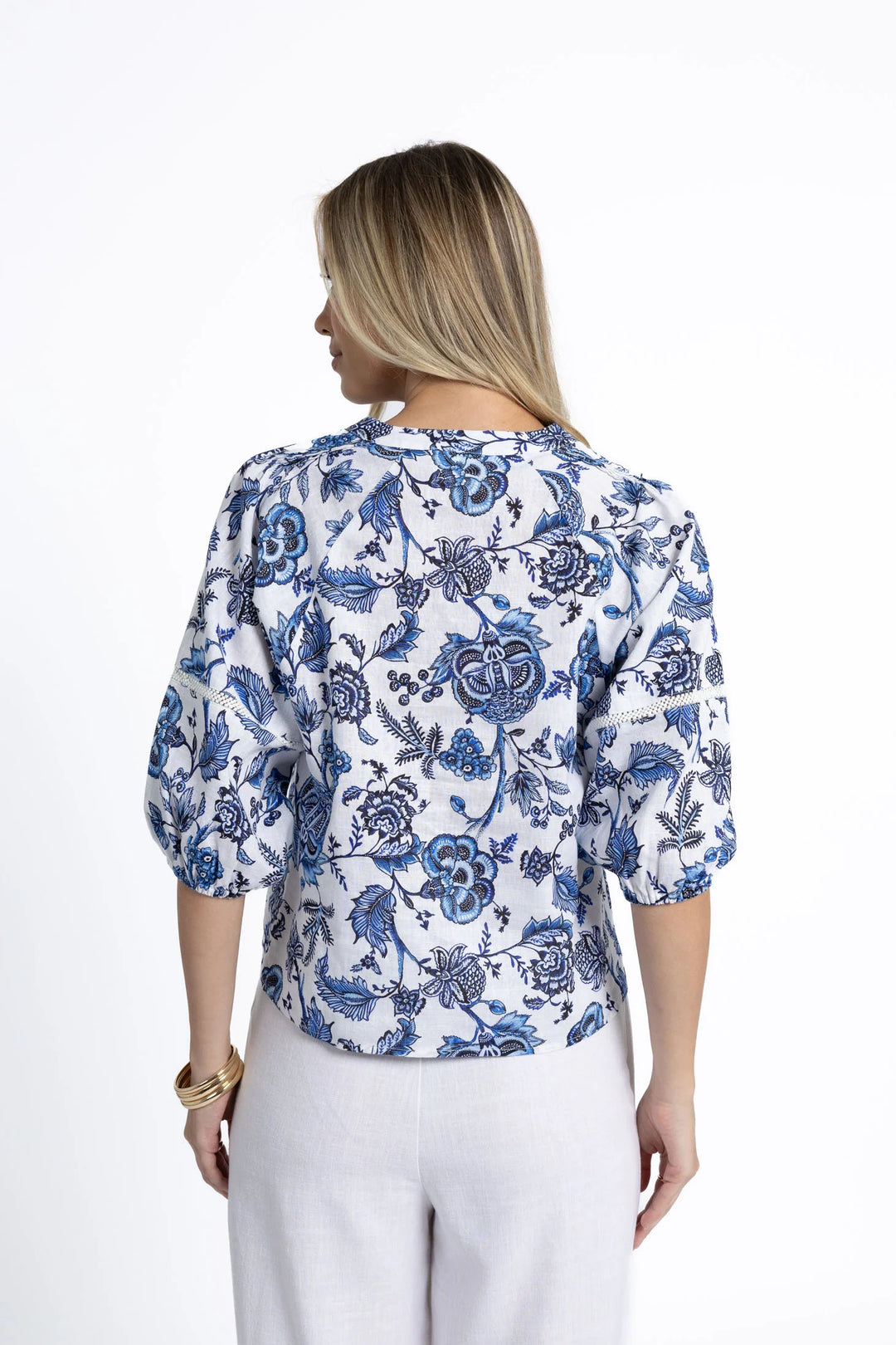 Rosa Blouse - Garden Print (HS25224)