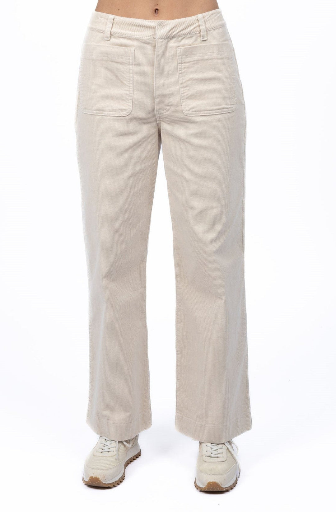 Meet the new kid on the block - everyone’s favourite corduroy fabric now in a new figure-flattering fit! Available from www.thecollectivenz.com