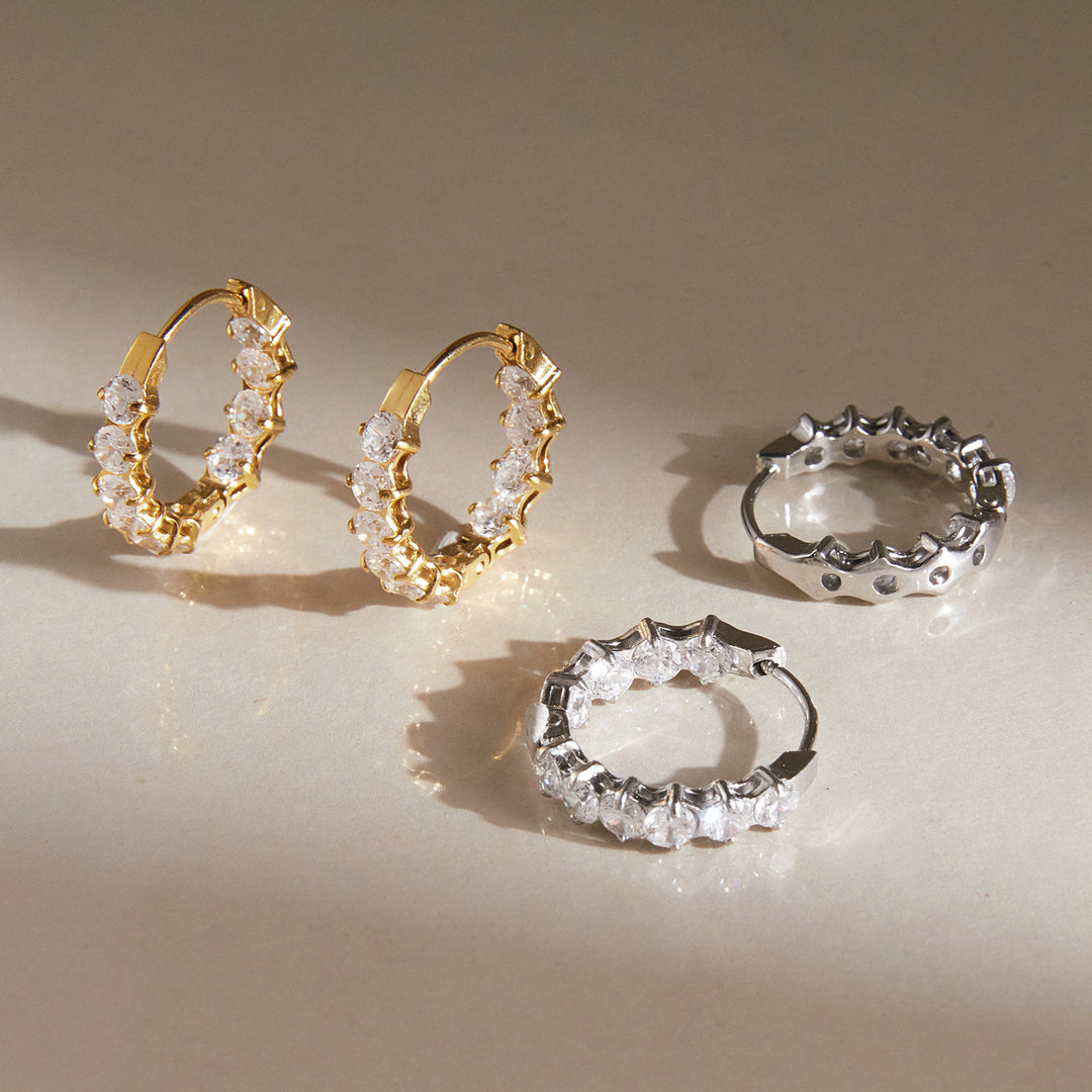 Celeste Hoops | Chaos & Company (Available in Gold & Silver)