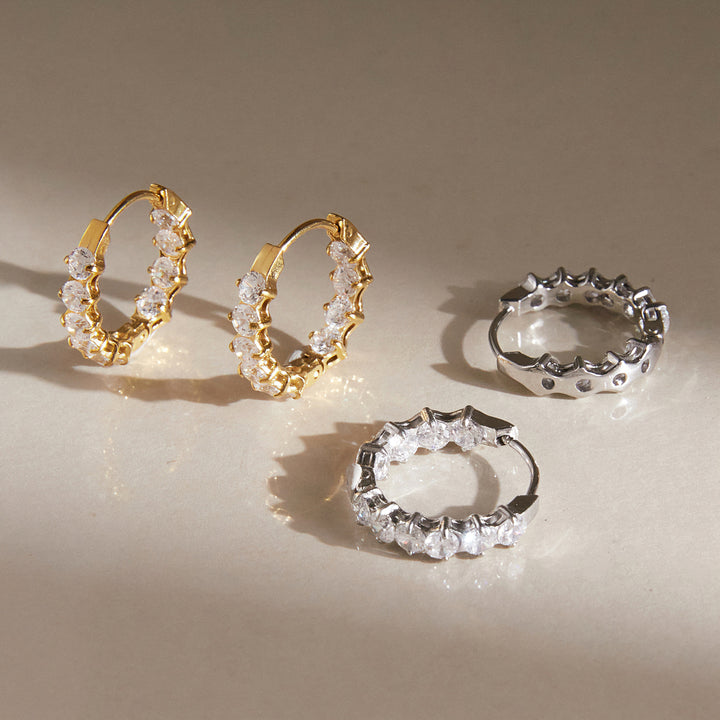 Celeste Hoops | Chaos & Company (Available in Gold & Silver)