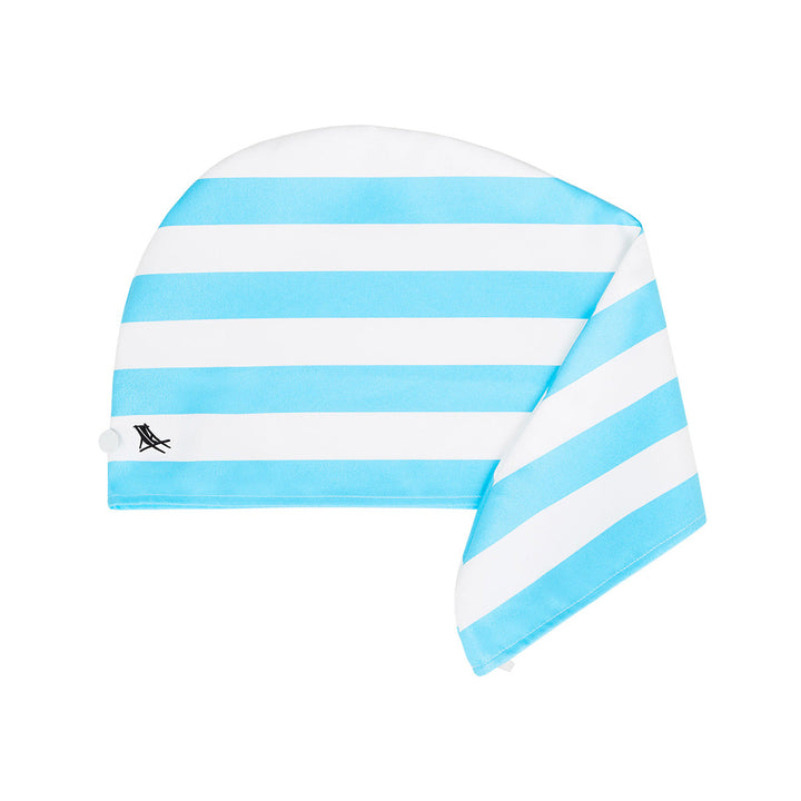 Dock & Bay: Hair Wrap Cabana Collection | Tulum Blue