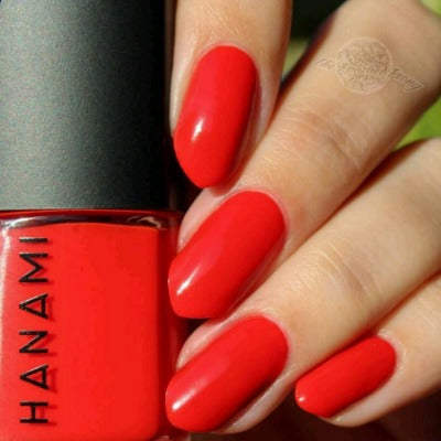 Hanami toxic free nail polishes available from www.thecollectivenz.com
