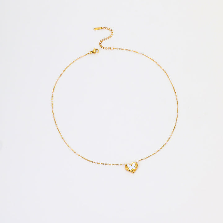 Gold Heart Kids Necklace | Collective Kids