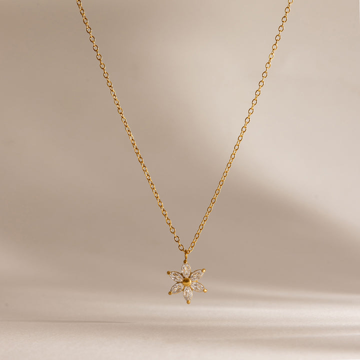 Gold Poppy Necklace  | Chaos & Company