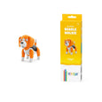 Model of a beagle dog with packaging labeled 'Beagle Walkie' by Hey Clay on a white background.