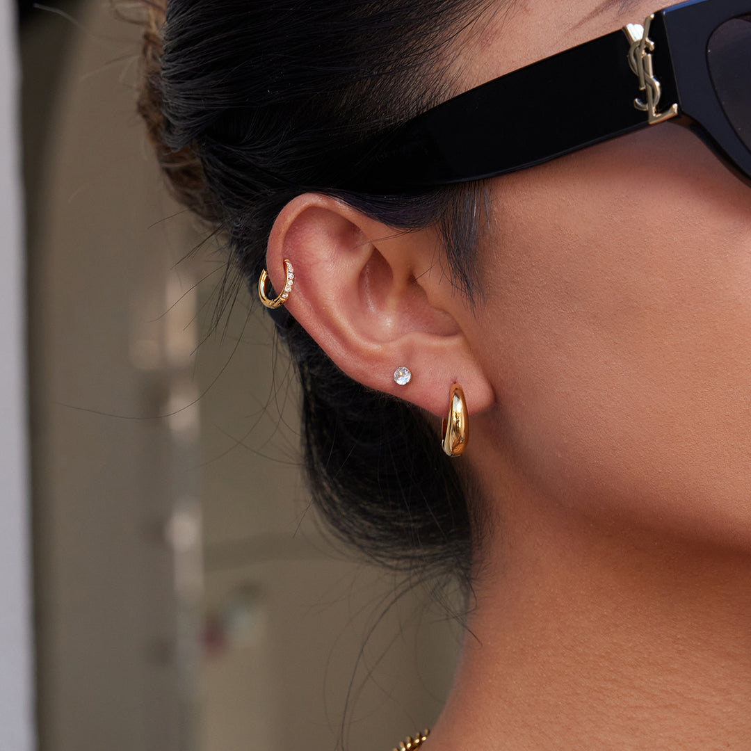 Demi Hoops | Chaos & Company (Available in Gold or Silver)
