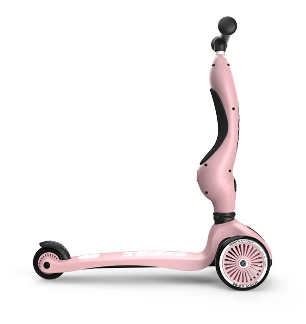 Scoot & Ride Highwaykick 1 | 2 in 1 design | Rose
