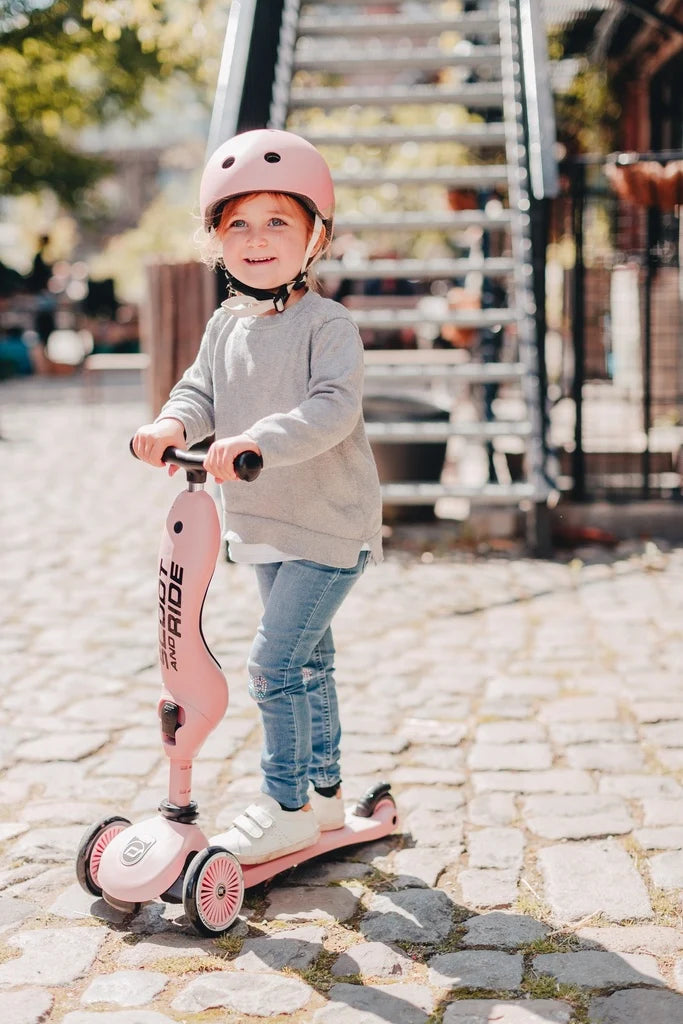 Scoot & Ride Highwaykick 1 | 2 in 1 design | Rose