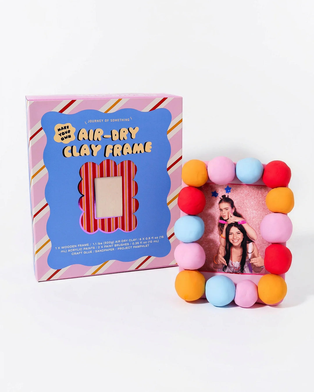 Make Your Own Air Dry Clay Frame  | Journey Of Something