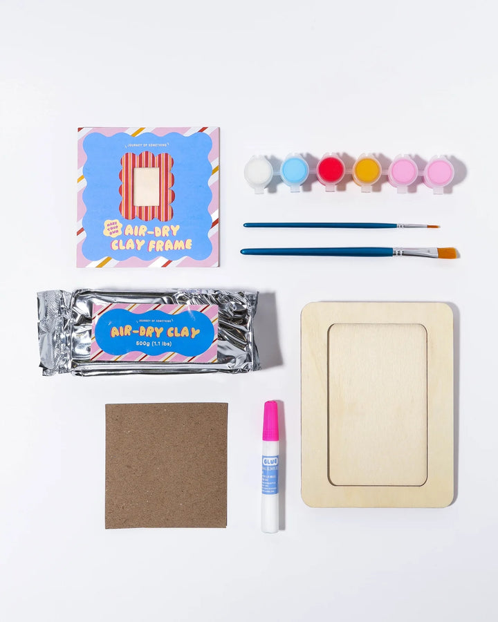 Make Your Own Air Dry Clay Frame  | Journey Of Something