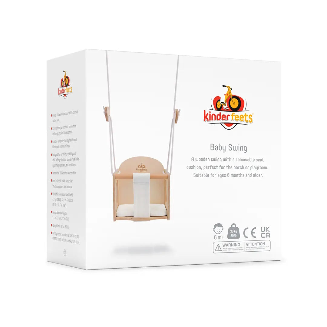 Kinderfeet baby swing available from www.thecollectivenz.com