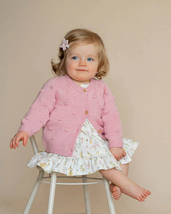 Charlie Bobble Knitted Cardigan