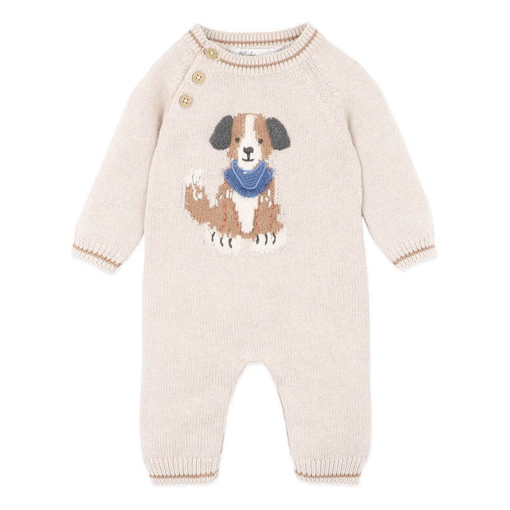 Otto Organic Knitted Dog Romper