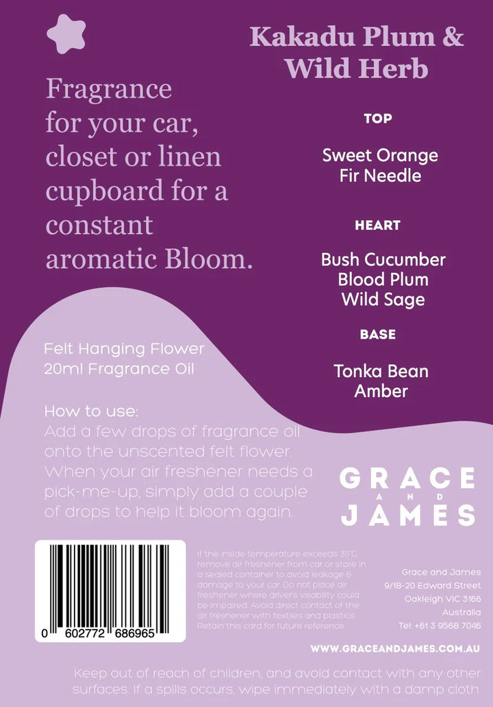 Bloom - Kakadu Plum & Wild Herb Air Freshener