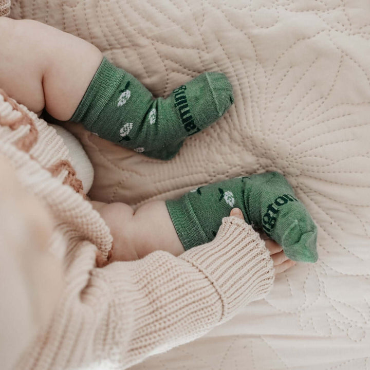 Lamington Crew Sock - Heather