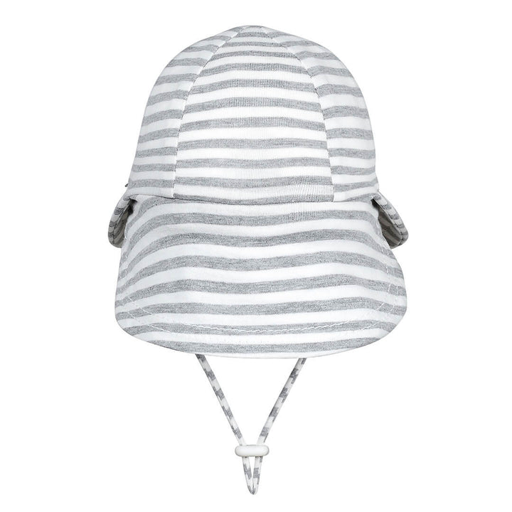 Bedhead Legionnaire Flap Sun Hat - Grey Stripe