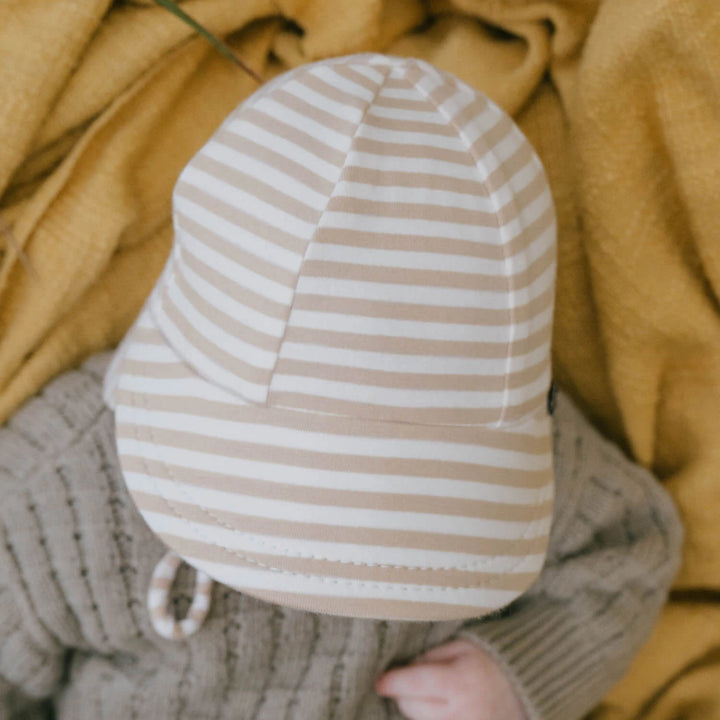 Bedhead Legionnaire Flap Sun Hat - Natural Stripe
