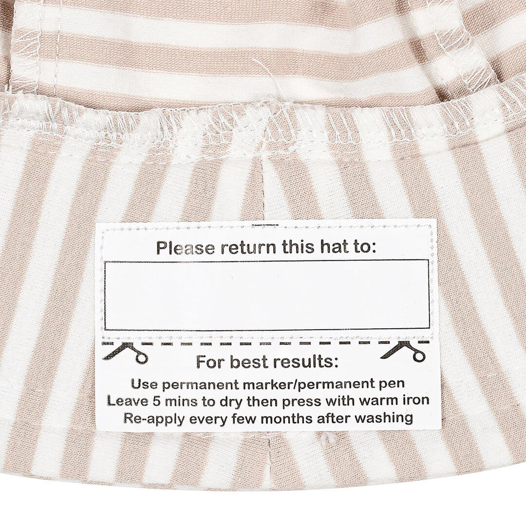 Bedhead Legionnaire Flap Sun Hat - Natural Stripe