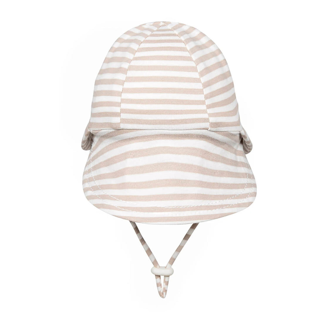 Bedhead Legionnaire Flap Sun Hat - Natural Stripe