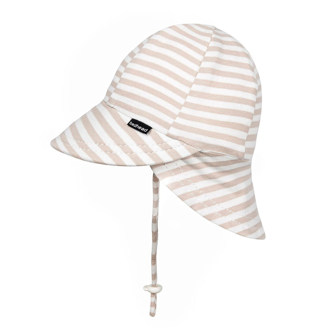 Bedhead Legionnaire Flap Sun Hat - Natural Stripe