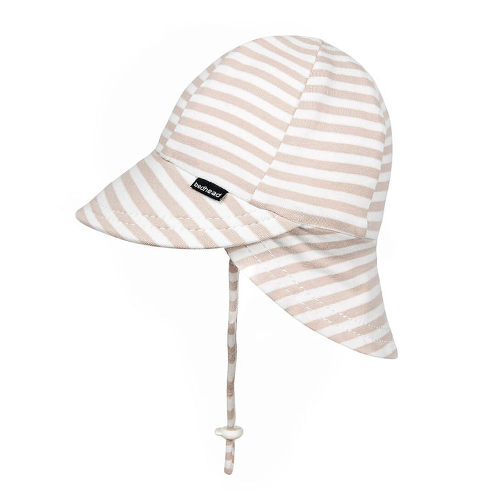 Bedhead Legionnaire Flap Sun Hat - Natural Stripe