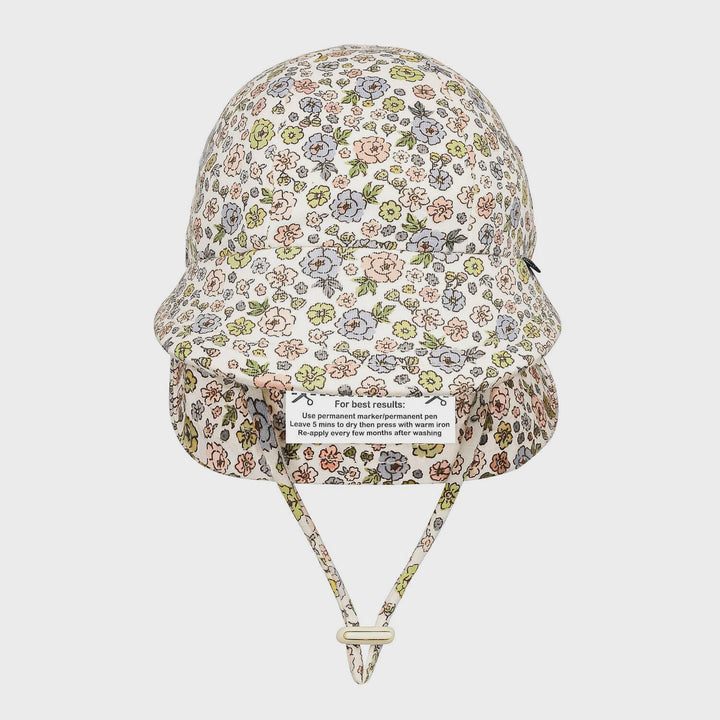Bedhead Legionnaire Flap Sun Hat - Floret
