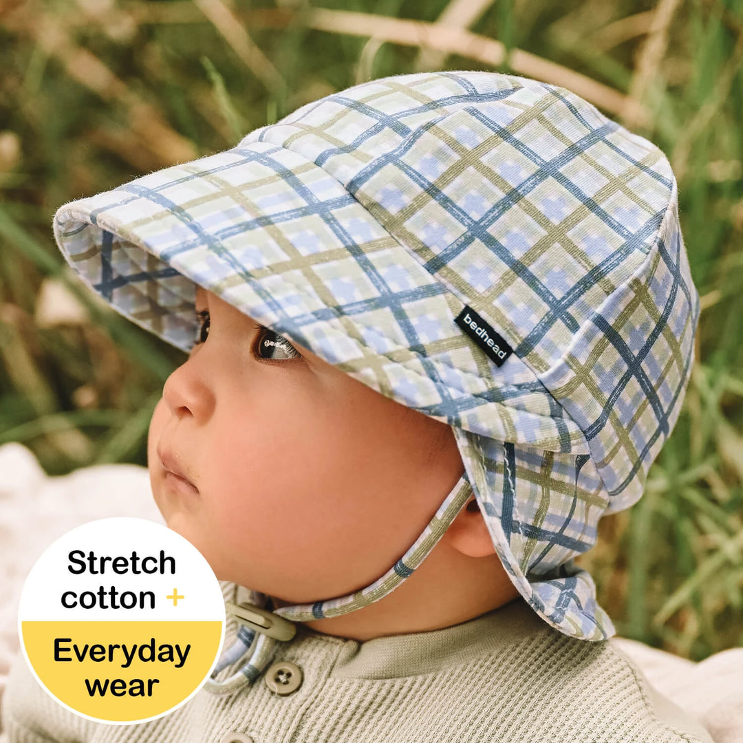 Bedhead Legionnaire Flap Sun Hat - Pasture