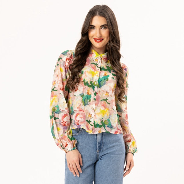 Valentina Blouse - Floral Rhapsody (LL3627-1)