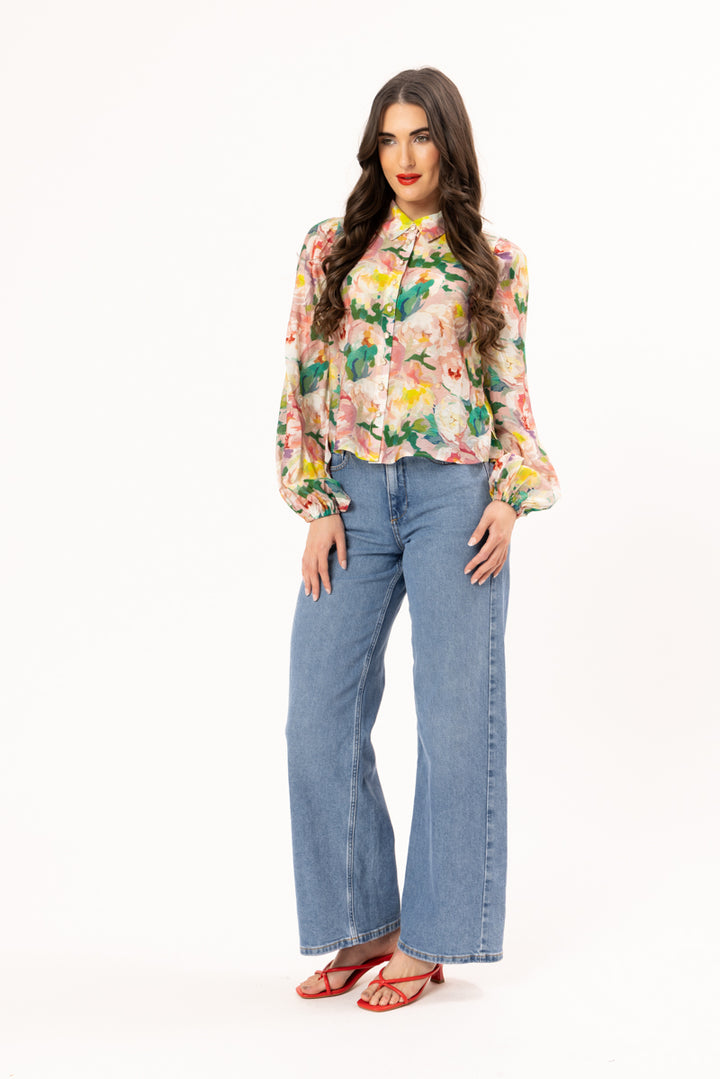 Valentina Blouse - Floral Rhapsody (LL3627-1)
