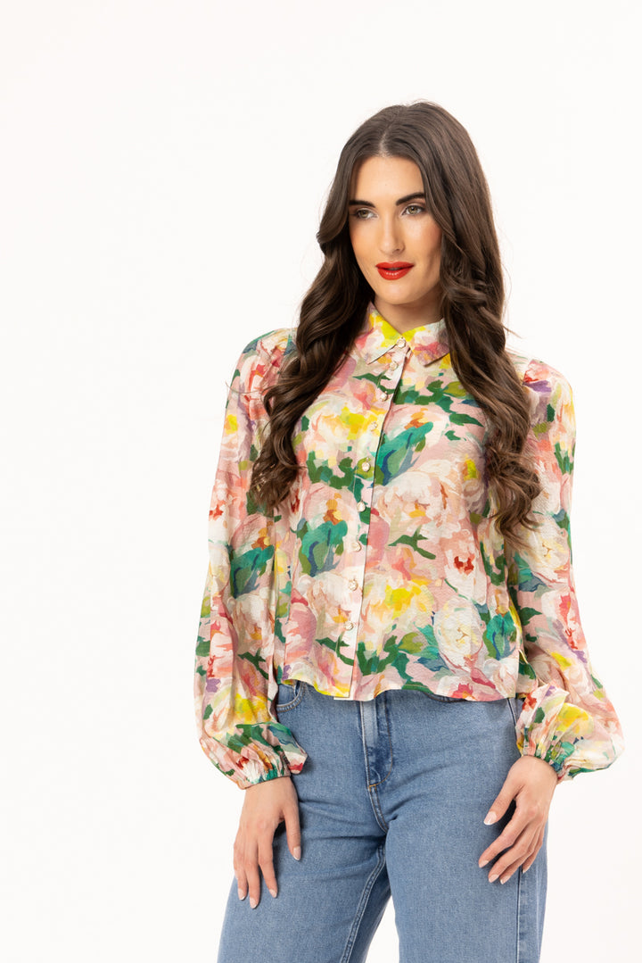 Valentina Blouse - Floral Rhapsody (LL3627-1)