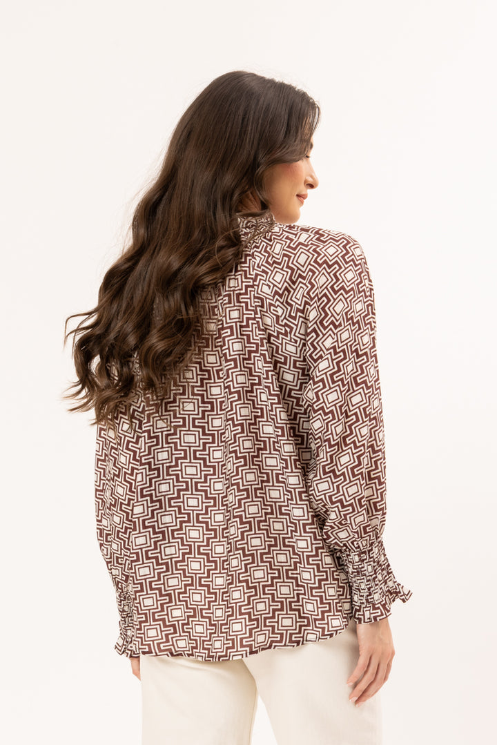 Encourage Top - Coffee Bean (LL3661-4)