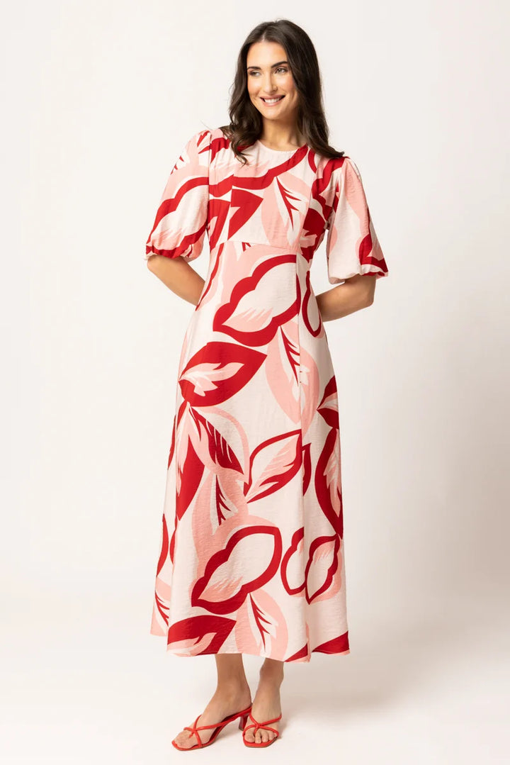 Solstice Dress  Sangria | Leila + Luca