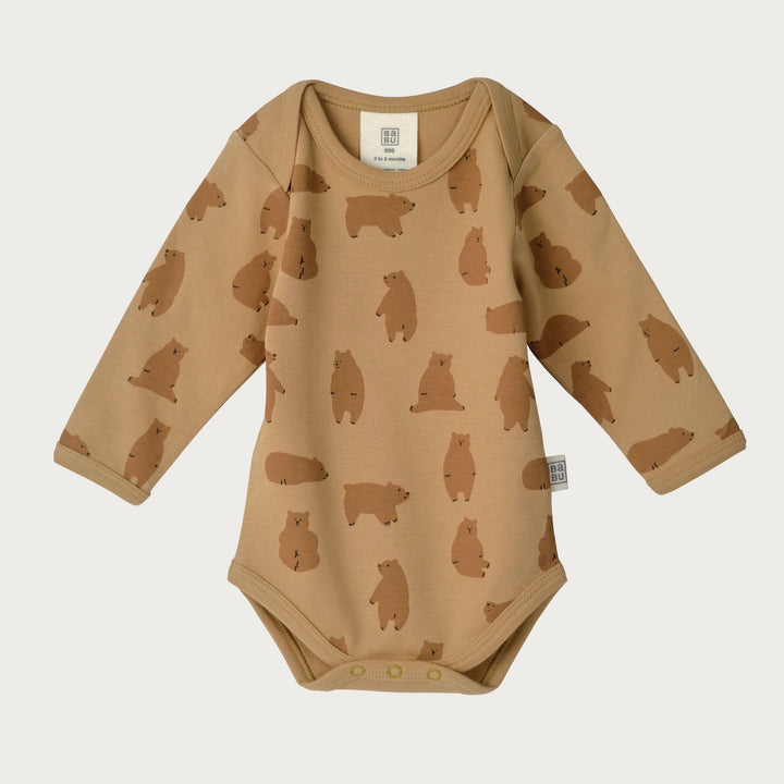 Organic Cotton Long Sleeve Bodysuit is a must-have for your baby's wardrobe. Made from super-soft organic cotton that's gentle on delicate skin, it’s perfect for sleeping and everyday wear, available from www.thecollectivenz.com