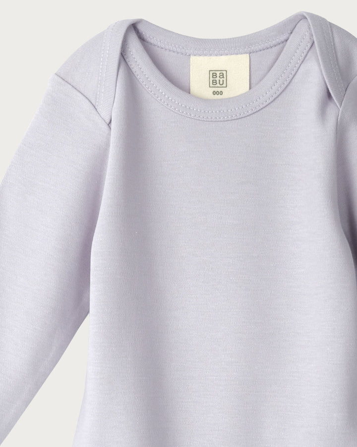 Babu bodysuits are soft, durable, and thoughtfully designed,  a must-have for your baby's wardrobe. Made from super-soft organic cotton that's gentle on delicate skin, it’s perfect for sleeping and everyday wear. Available from www.thecollectivenz.com