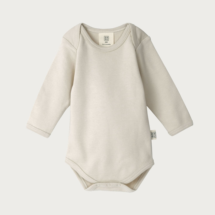 Organic Cotton Long Sleeve Bodysuit is a must-have for your baby's wardrobe. Made from super-soft organic cotton that's gentle on delicate skin, it’s perfect for sleeping and everyday wear, available from www.thecollectivenz.com