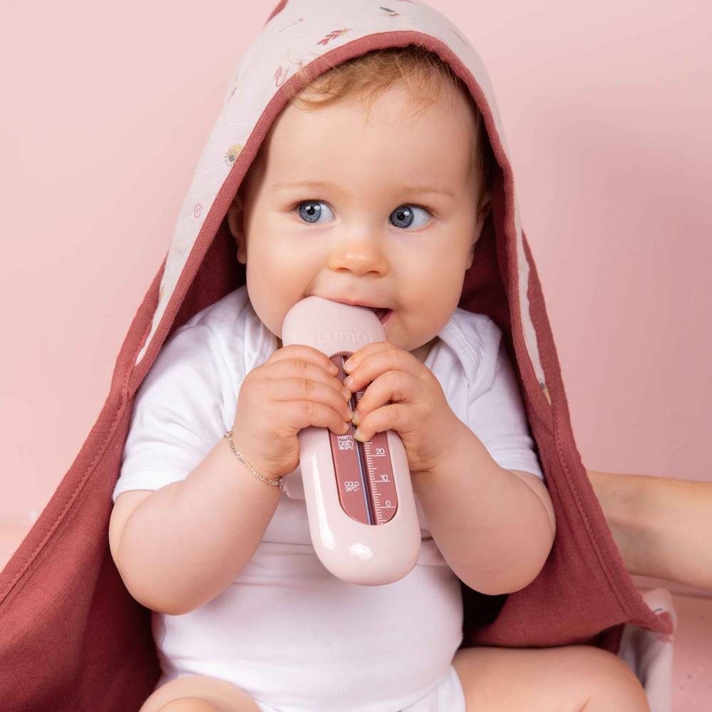 Luma Bath Thermometer - Blossom Pink