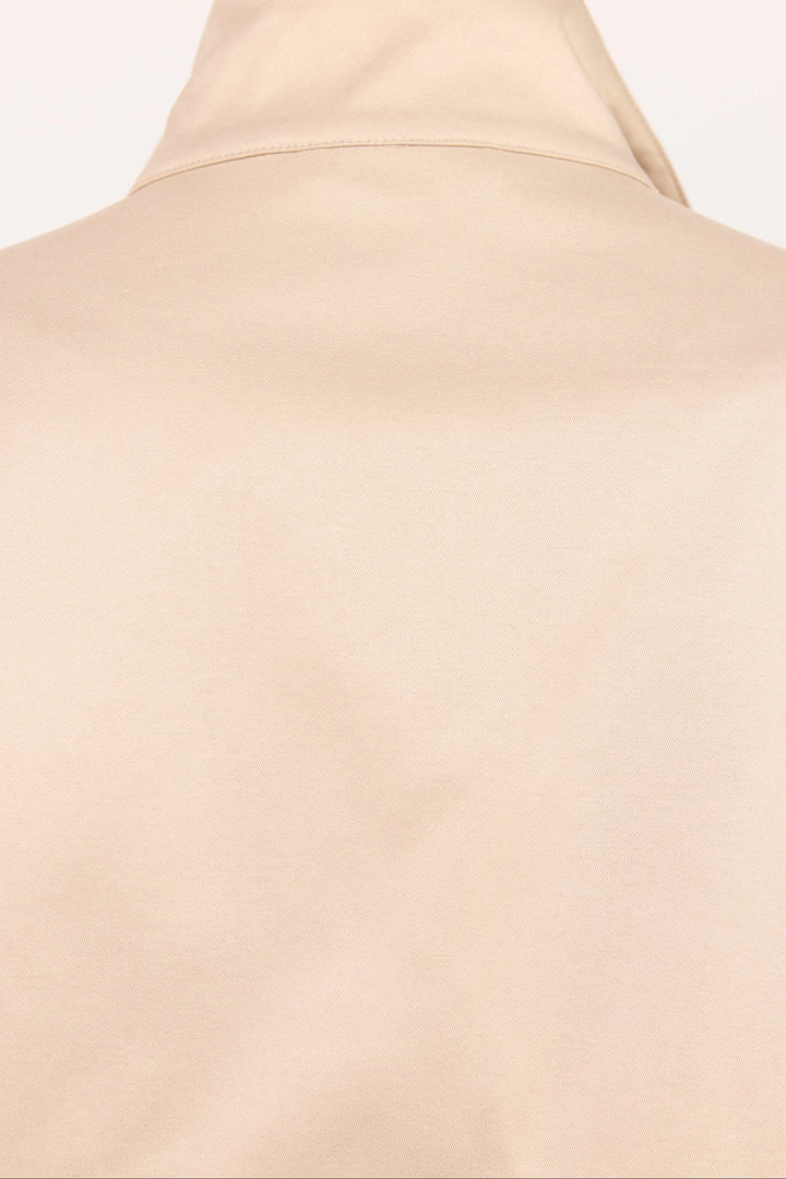 Landscape Taupe Funnel Neck Track Jacket | Among The Brave